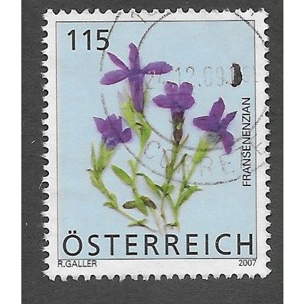 AUT 2007 115c 'FLORA DEFINITIVES ' FINE USED (EBID73-306)