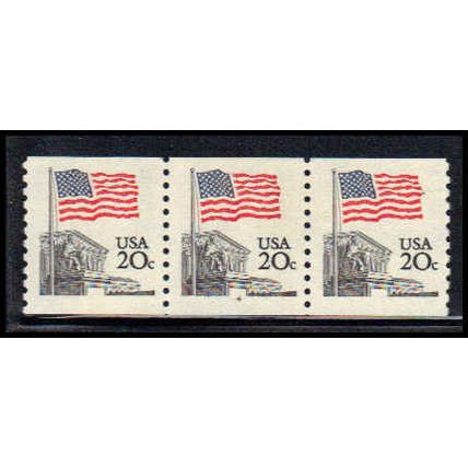 1895a 20c U.S. Flag Very Fine MNH SG PNC 4/3 PA2214