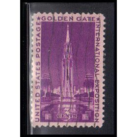 Used 852 3c Golden Gate Fine KA7698