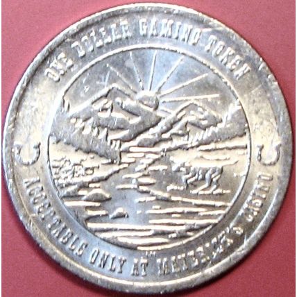 Maverick's. $1 Casino Token. Cripple Creek, CO. F12.