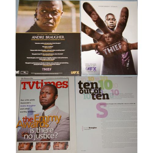 ANDRE BRAUGHER 27x Clippings