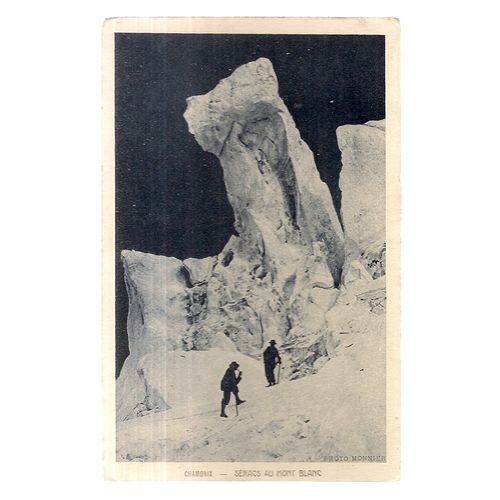 CHIMONIX, FRANCE , unused vintage postcard MONT BLANC #