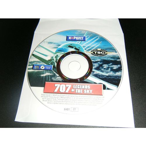 707 Legends of the Sky (PC, 1998) - Disc Only!!!!