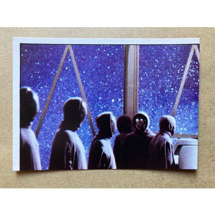The Black Hole Sticker # 49 (A) unused 1980 Panini Disney Sci-fi