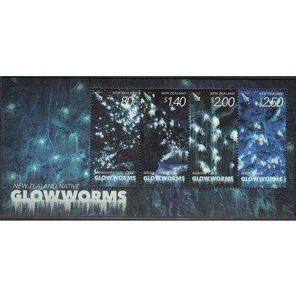 New Zealand 2016 Bloc Feuillet Vers luisants Neuf **