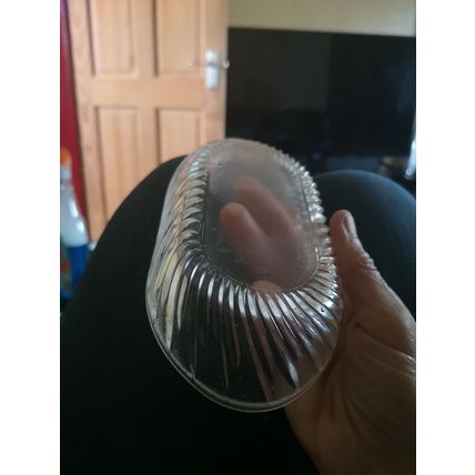Charming Glass Serving Dish Italy
