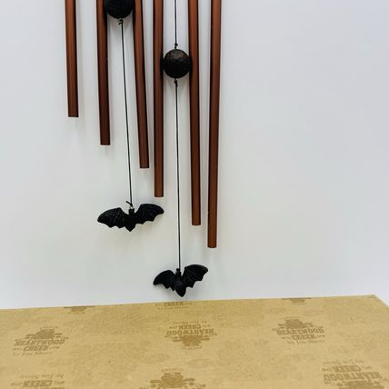 Jim Shore Heartwood Creek Witch Wind Chime Halloween Figurine Rare 2006