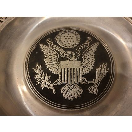 Noble Metals Inc New Oxford PA Plate Great Seal of the United States Of America