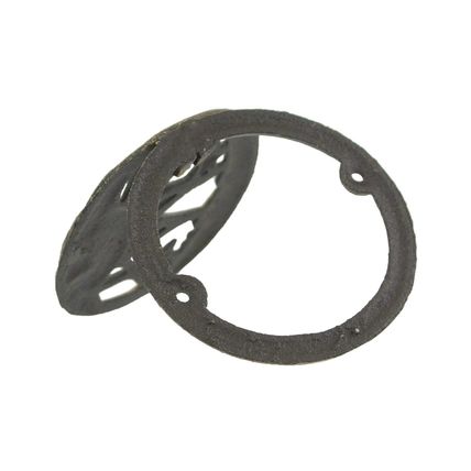 Celestial Cast Iron Door Knocker - Bronze