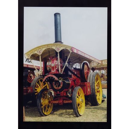 tz0547 - Showmens Traction Engine Burrell 2646 "Bucklands Pride" - photo 7x5