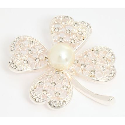ANDREA BUCCI Sterling Silver Plated Floral Brooch - New in Box