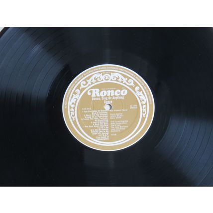 VARIOUS ARTISTS, DANCE SING OR ANYTHING VINYL LP.