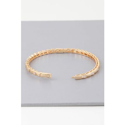 New Bejeweled Snake Scale Bracelet