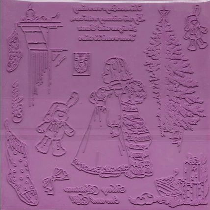 Crafter's Companion. Adorables Waiting Stamp Set. Stamping Cardmaking Crafts