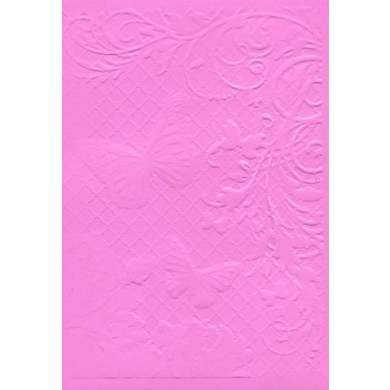 5"x7" Embossed Card. 10 Sheets. Butterflies (37). Cardmaking Scrapbooking Crafts