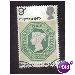 1970 GB PHILYIMPIA 9D F/U SG 836