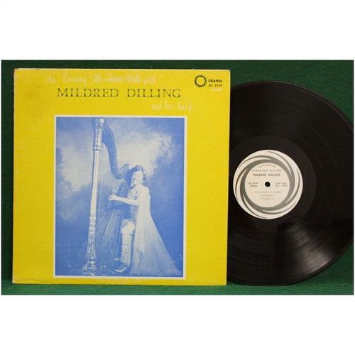 Mildred Dilling, Harp/Wustman - An Evening at Town Hall - US 5139 - EX
