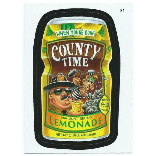 2010 Wacky Packages ANS 7 - #31 - County Time Lemonade