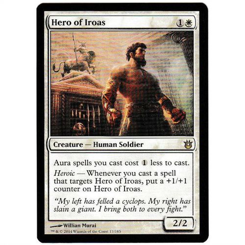 Magic the Gathering - Born of the Gods - #17/165 - Hero of Iroas