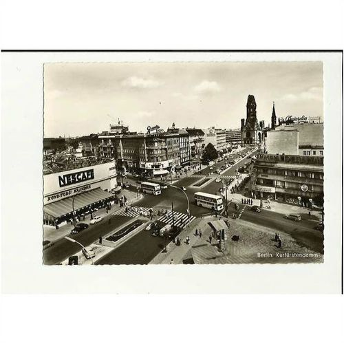 Germany BERLIN Kurfurstendamme Postcard