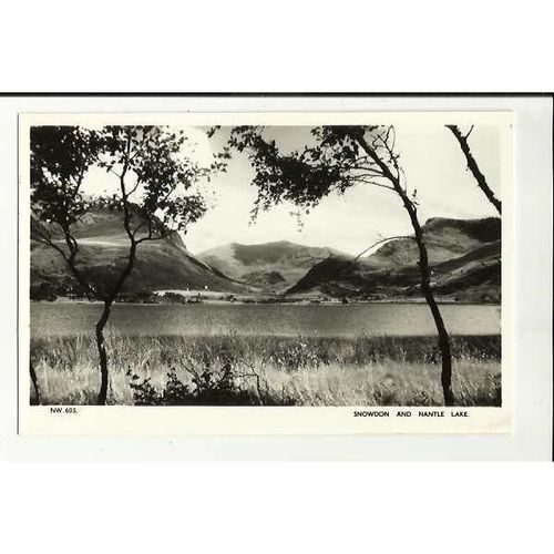 Wales SNOWDON & NANTLE LAKE Postcard by Marimex (NW.605)