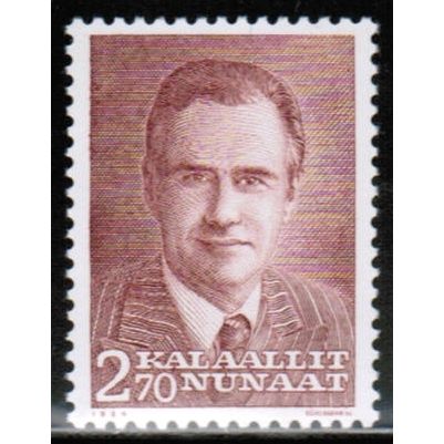 1984 Greenland Sc# 160 mint - Prince Henrik Birthday 2.70 kr