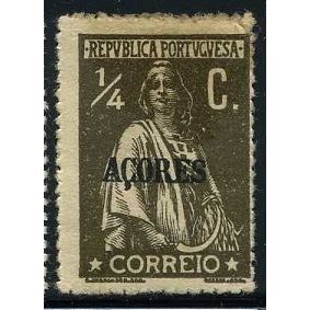 AZORES 1912/1919 Michel 151A - MH (*) - Thick Paper
