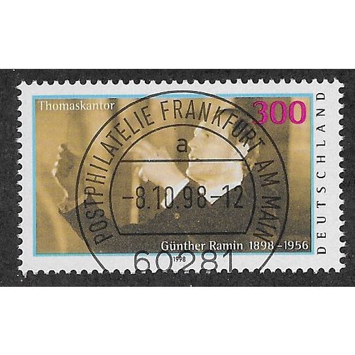 GER 1998 300pf 'GUNTHER RAMIN' FINE USED (EBID54-602)