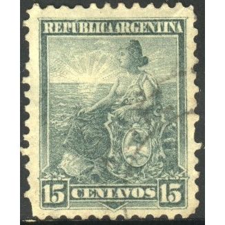 Argentina stamps SG231 - 1899 - Liberty & Shield 15c - used 2