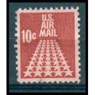 Used C72 10c 50 Stars Runway Fine WA0840