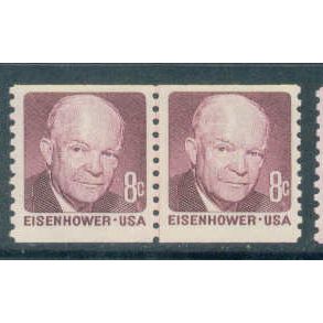 1402 8c Dwight Eisenhower Fine MNH CLP R0273