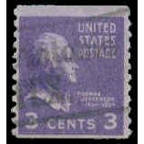 Used 842 3c Thomas Jefferson Fine M08204