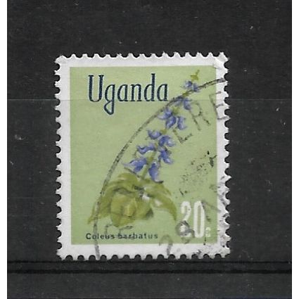 Uganda.SG134 20c Coleus Barbatus.Fine Used.Aug21a