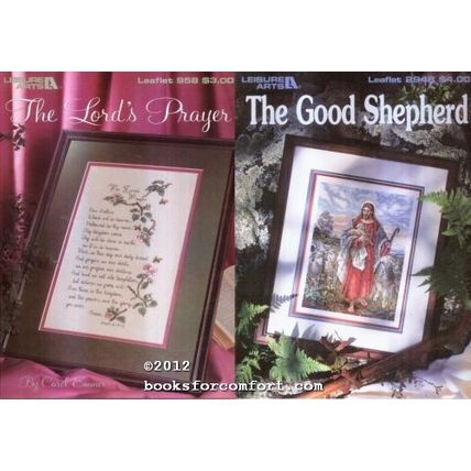 The Lords Prayer 958 and The Good Shepherd 2948, 2 Books