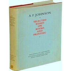 Selected Essays On Books And Printing