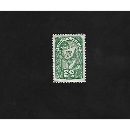 AUSTRIA STAMP - 20 HELLER. #AUS/EU/11