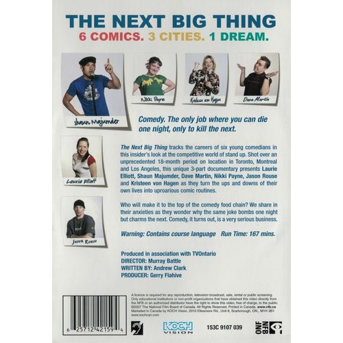 The Next Big Thing (DVD) documentary NEW