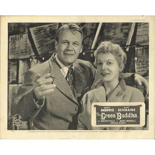 THE GREEN BUDDHA Wayne Morris, Mary Germaine 1954 F-O-H Stills Set (8)