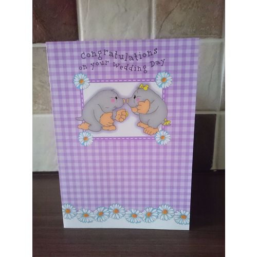 Wedding Day Cards - Congratulations on your Wedding day - Magic Molements