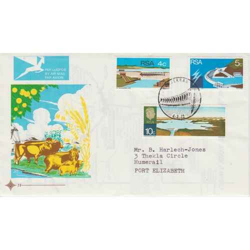 South Africa 1972 Hydro Electric Industry set First Day Cover see other listings