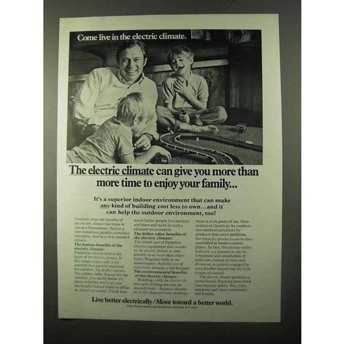 1971 Edison Electric Institute Ad - Enjoy Your Family