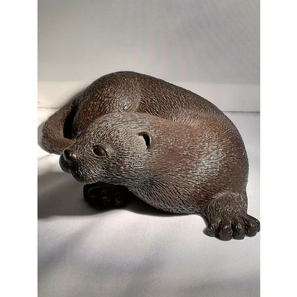 HEREDITIES, Stunning, GORGEOUS OTTER PUP, c1980's , Old, Very Rare.
