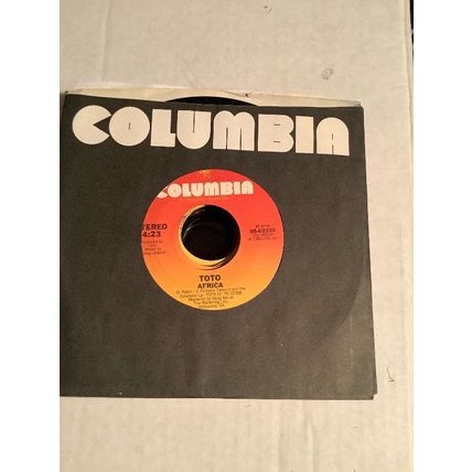 Toto..Africa../ Good For You..Columbia.03335..45 RPM