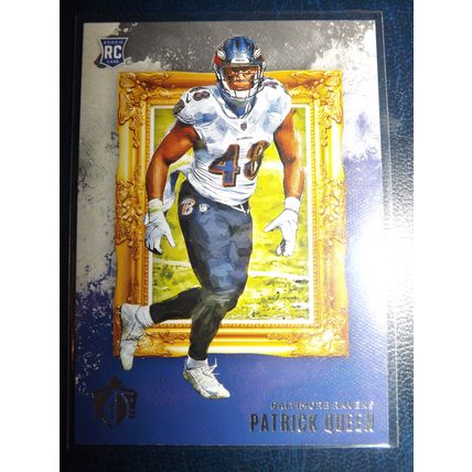 2020 Panini Chronicles PATRICK QUEEN (Ravens) Gridiron Kings Rookie Card #GK-36