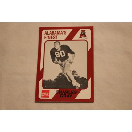 Charles Gray 1989 Collegiate Collection Alabama's Finest NO. 357
