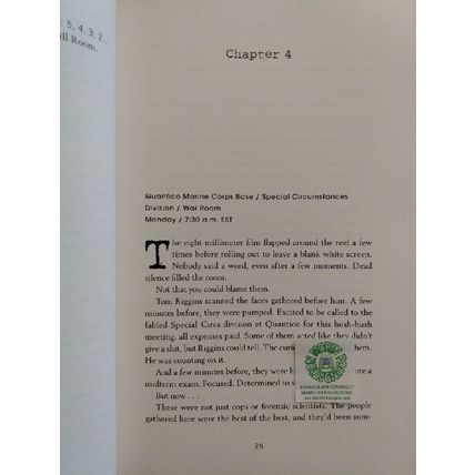 ARC ADVANCE UNCORRECTED MANUSCRIPT LEVEL 26 DARK ORIGINS by ANTHONY ZUIKER