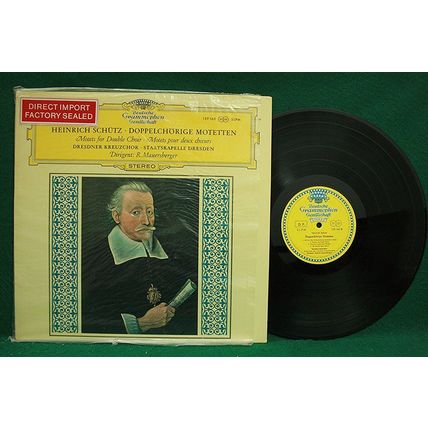 Dre. Kreuzchor/Mauersberger - Shutz: Doppelchorige Motetten - 139 165 SLPM - NM