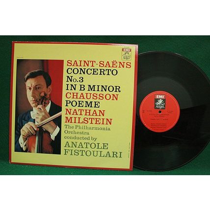 Milstein/Fistoulari - Saint Saens: Con. No. 3/Chausson: Poeme - RL 32056 - NM
