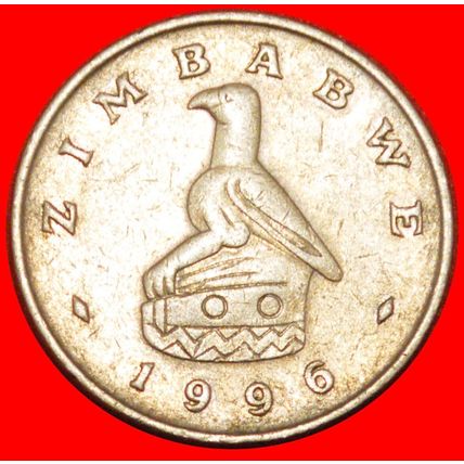 GREAT BRITAIN (1980-1997): ZIMBABWE★ 20 CENTS 1996 UNCOMMON★LOW START★NO RESERVE