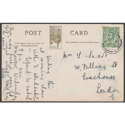 Town Gardens, Swindon, Wiltshire, 1913 - ETW Dennis Postcard